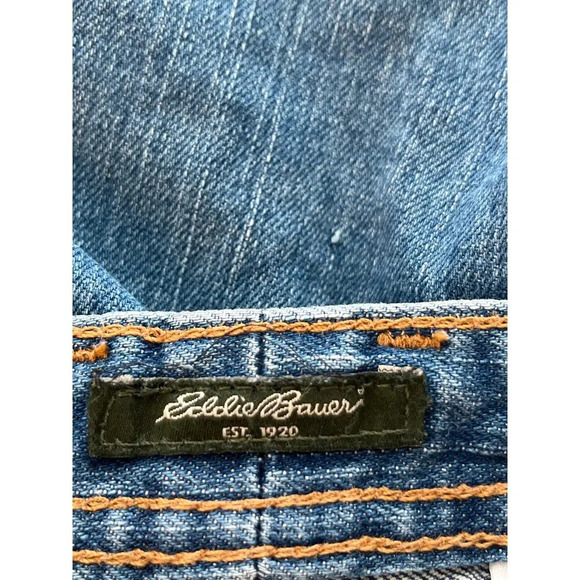 Eddie Bauer Vtg Womens 14S Blue Jean Classic Boot Cut - Picture 3 of 12